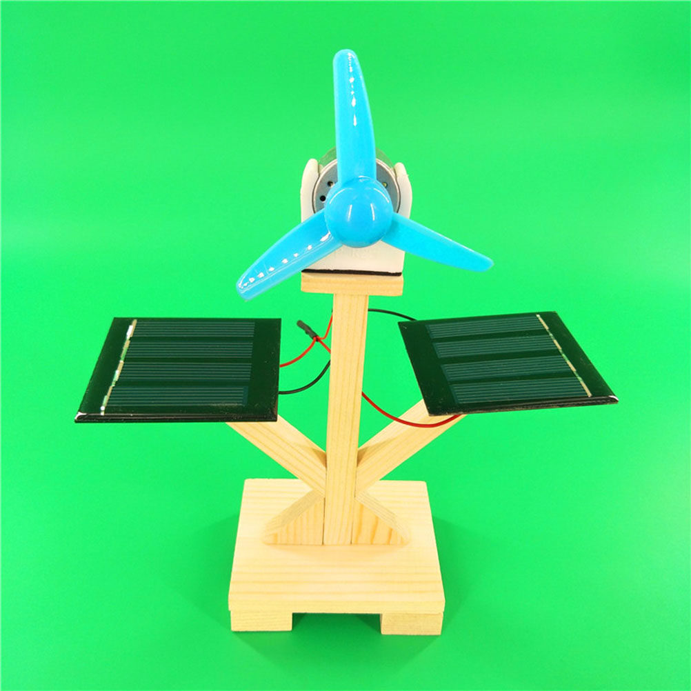 Solar Fan DIY Assembly Kit Man - Science Experiment Kit ulasan dan harga