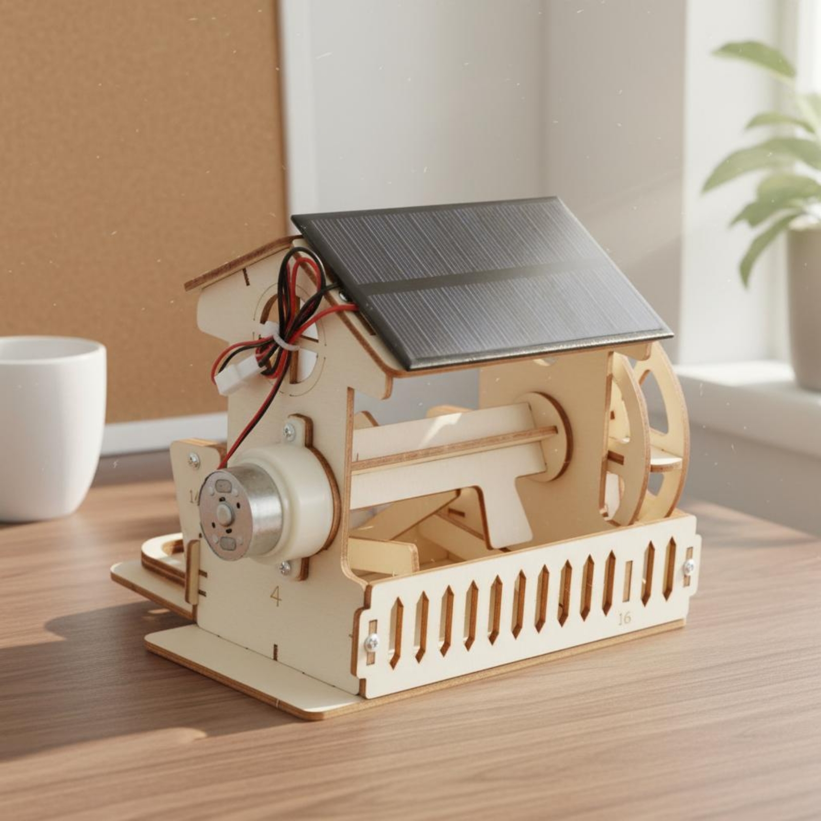 Rice Hulling Water Wheel Hands - Science Experiment Kit ulasan dan harga