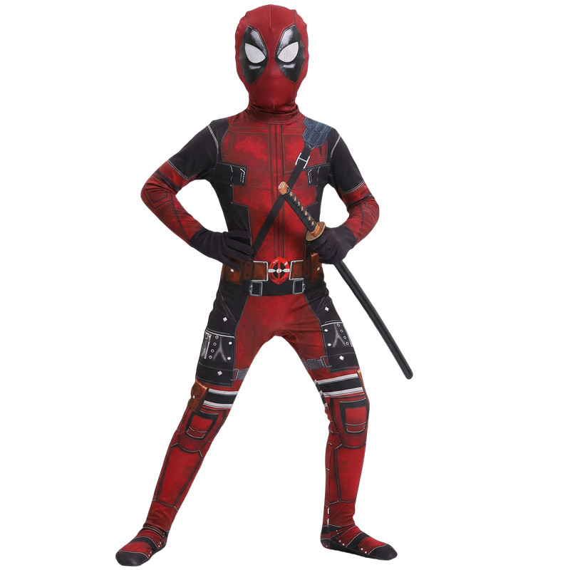 3-12Y Kids Deadpool Costume wi - Kids Toys Set ulasan dan harga