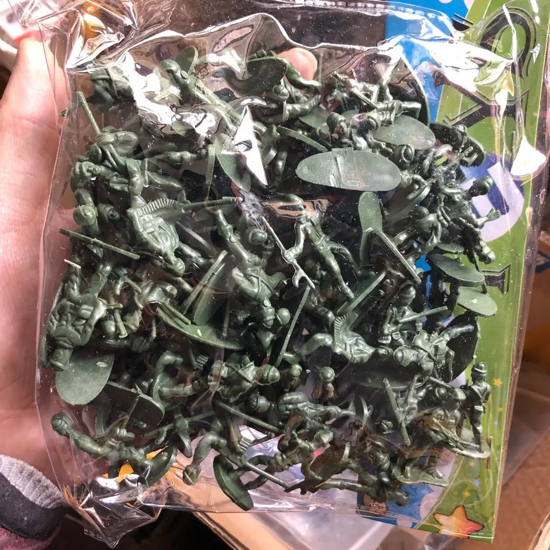 100pcs/lot Hot Bag Soldier Toy - Kids Toys Deals ulasan dan harga
