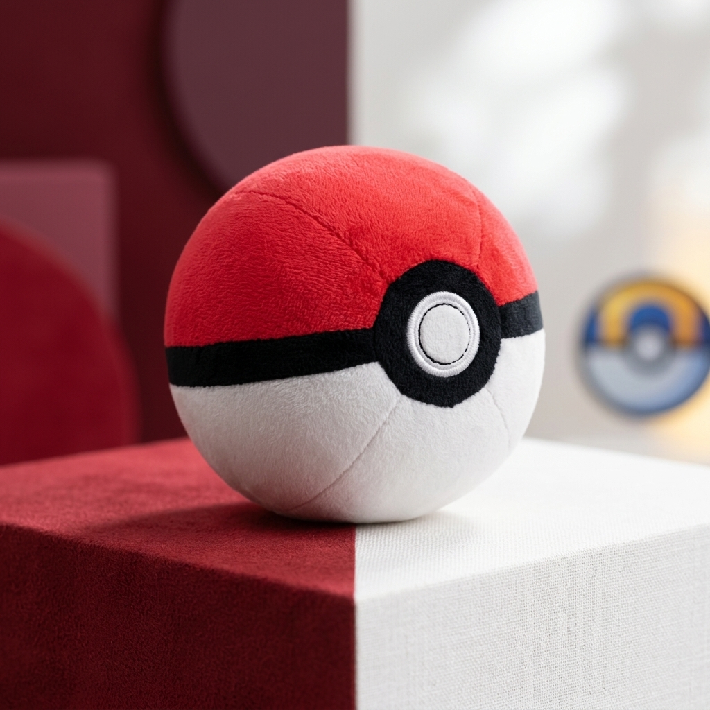 Pokeball Plush Toy 5 Inch 12cm - Kids Toys Set ulasan dan harga