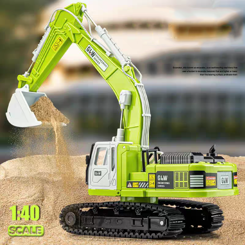 Excavator Classic Alloy+Plasti - Kids Toys Jcb ulasan dan harga