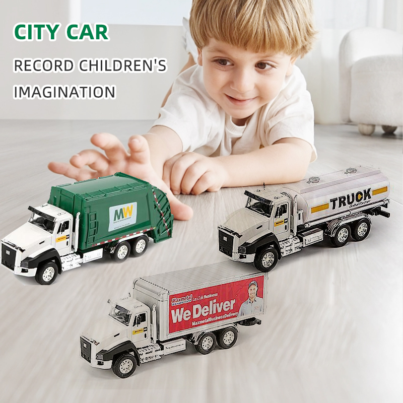 3 Pack of Diecast Sanitation V - Kids Toys Vehicle ulasan dan harga