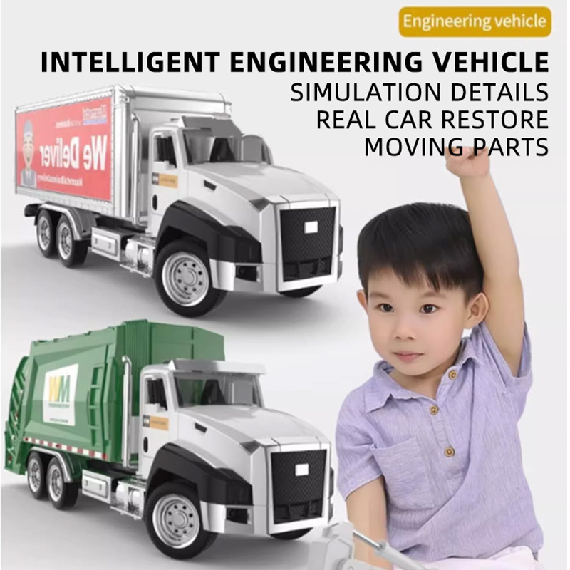 3 Pack of Diecast Sanitation V - Kids Toys Vehicle ulasan dan harga