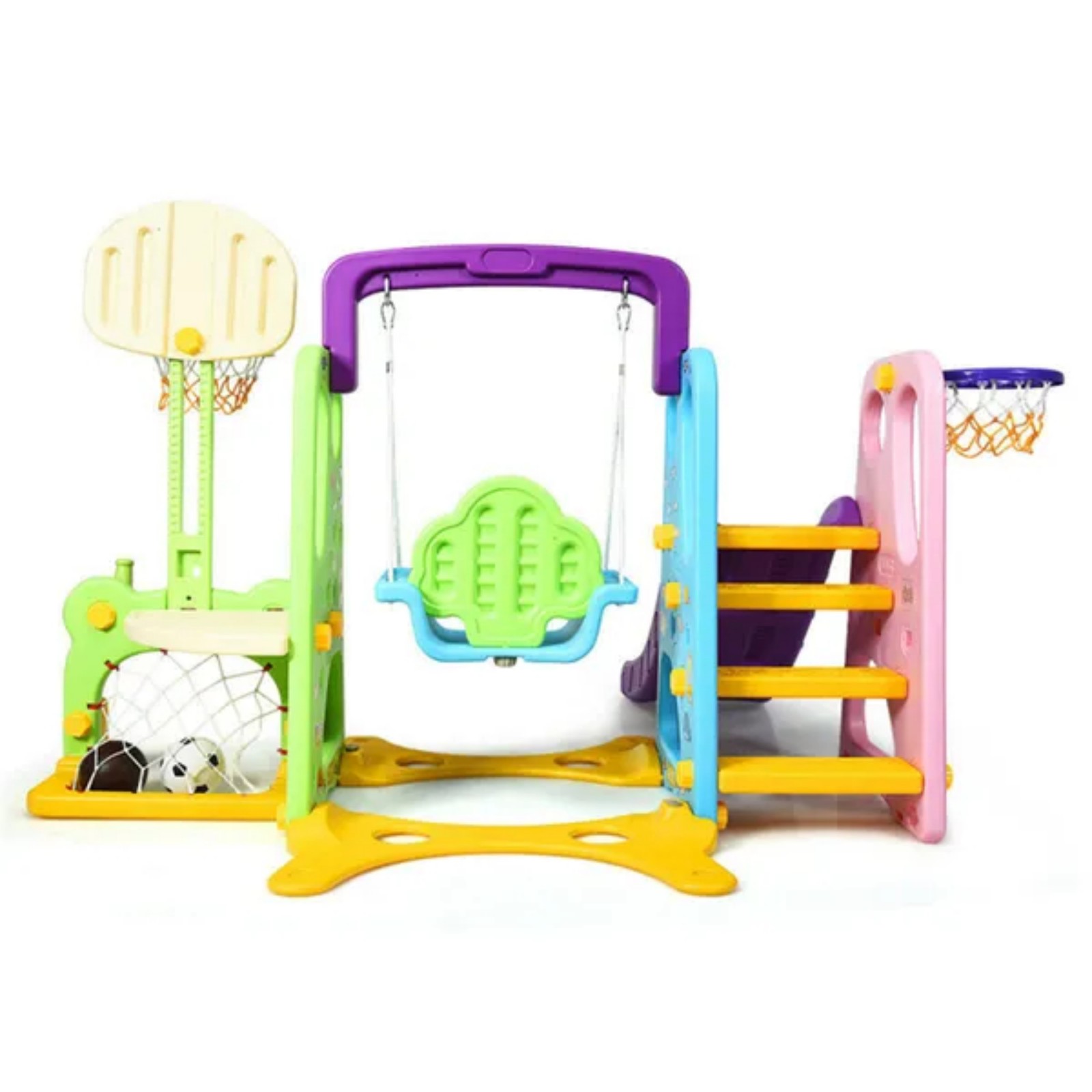 6-in-1 Kids Portable Slide Roc - Kids Toys Horse ulasan dan harga